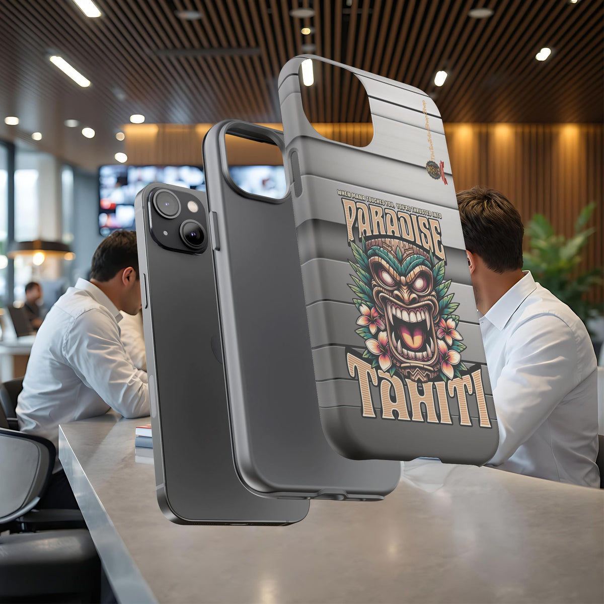 Tahiti – Coque Antichoc Premium Tiki Royal