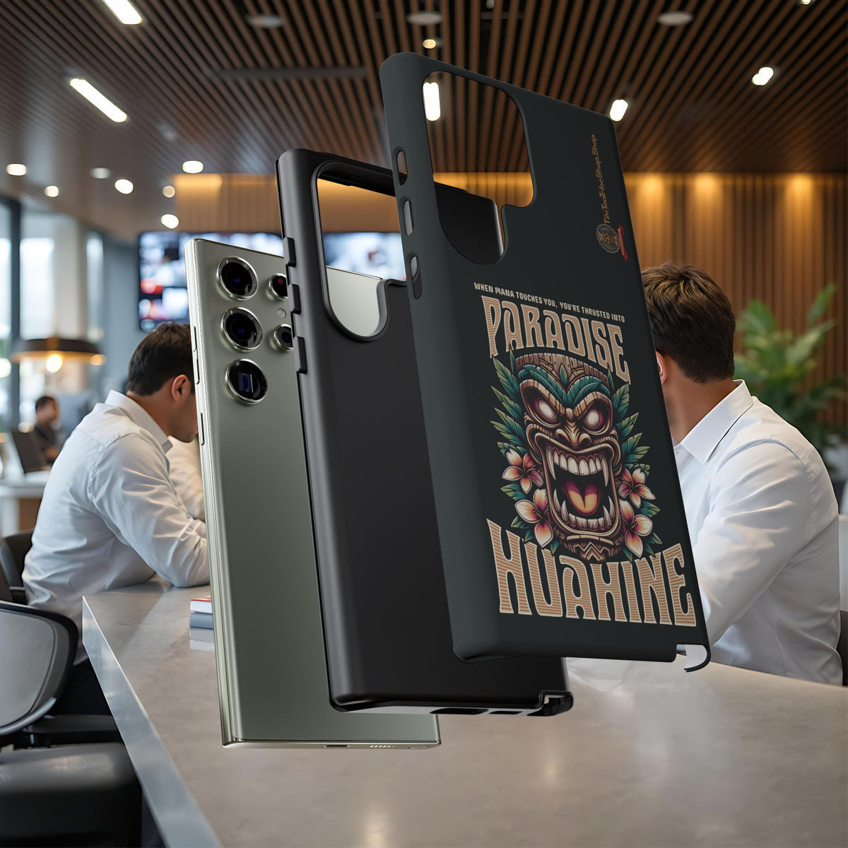 Huahine – Coque Antichoc Premium Tiki Fenua