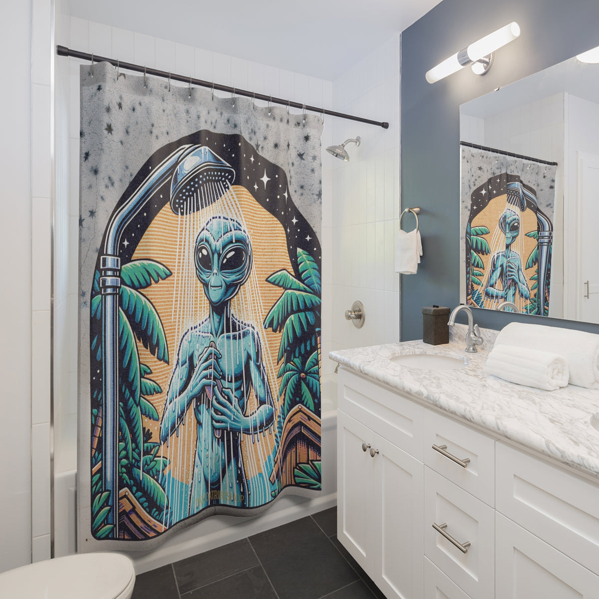 Rideau de Douche Tiki Toa