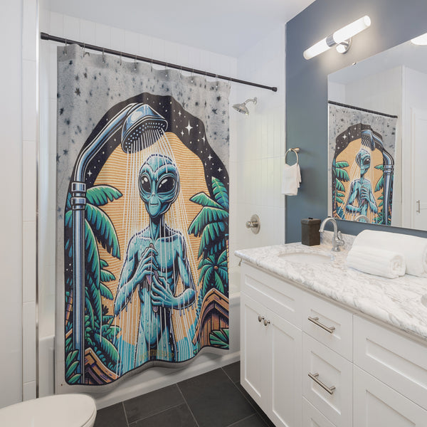 Rideau de Douche Tiki Toa