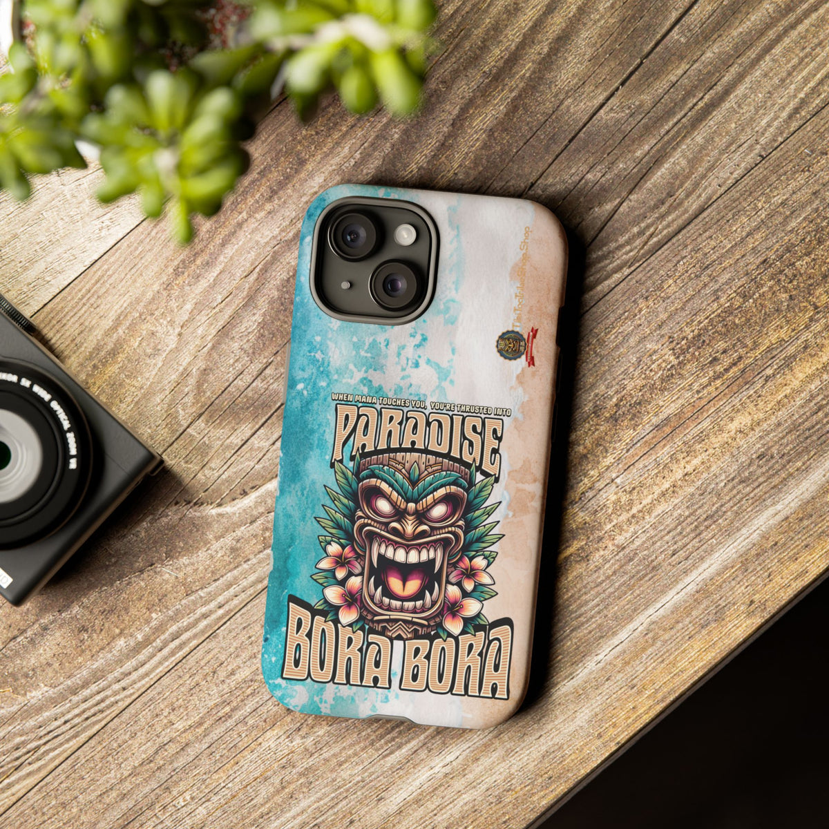 Bora Bora – Coque Antichoc Premium Tiki Élégance