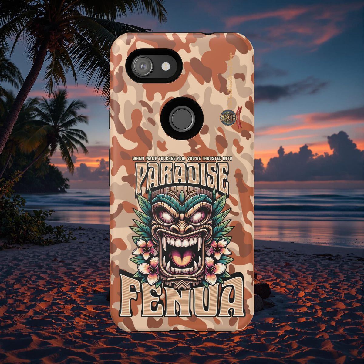Fenua Guardian – Coque Antichoc Art Polynésien