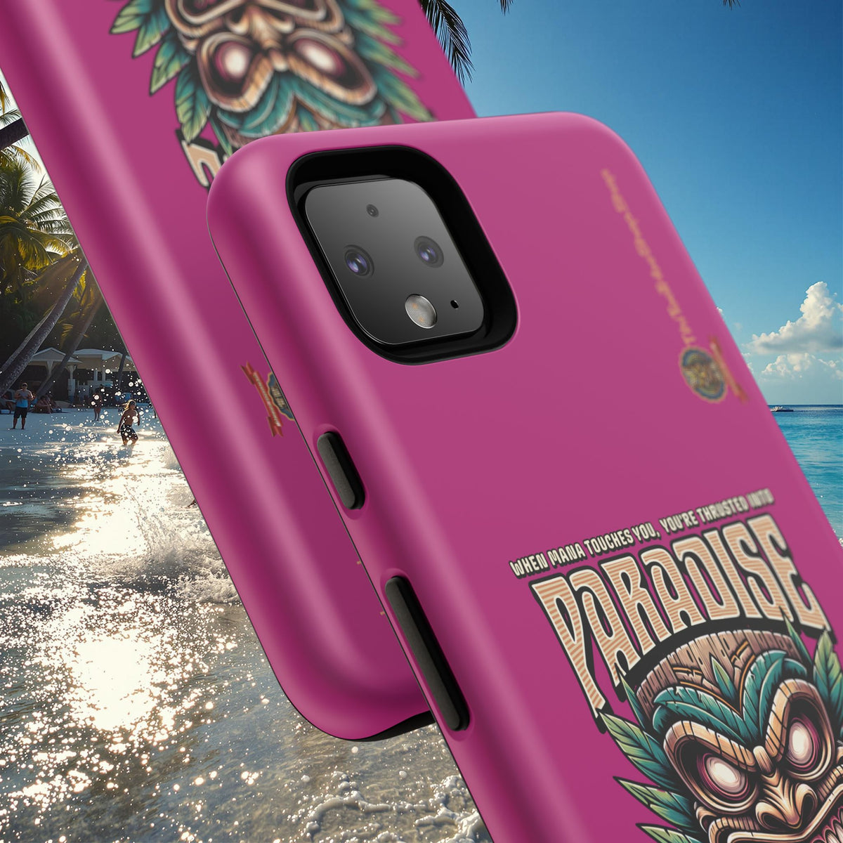 Huahine – Coque Antichoc Premium Tiki Fenua
