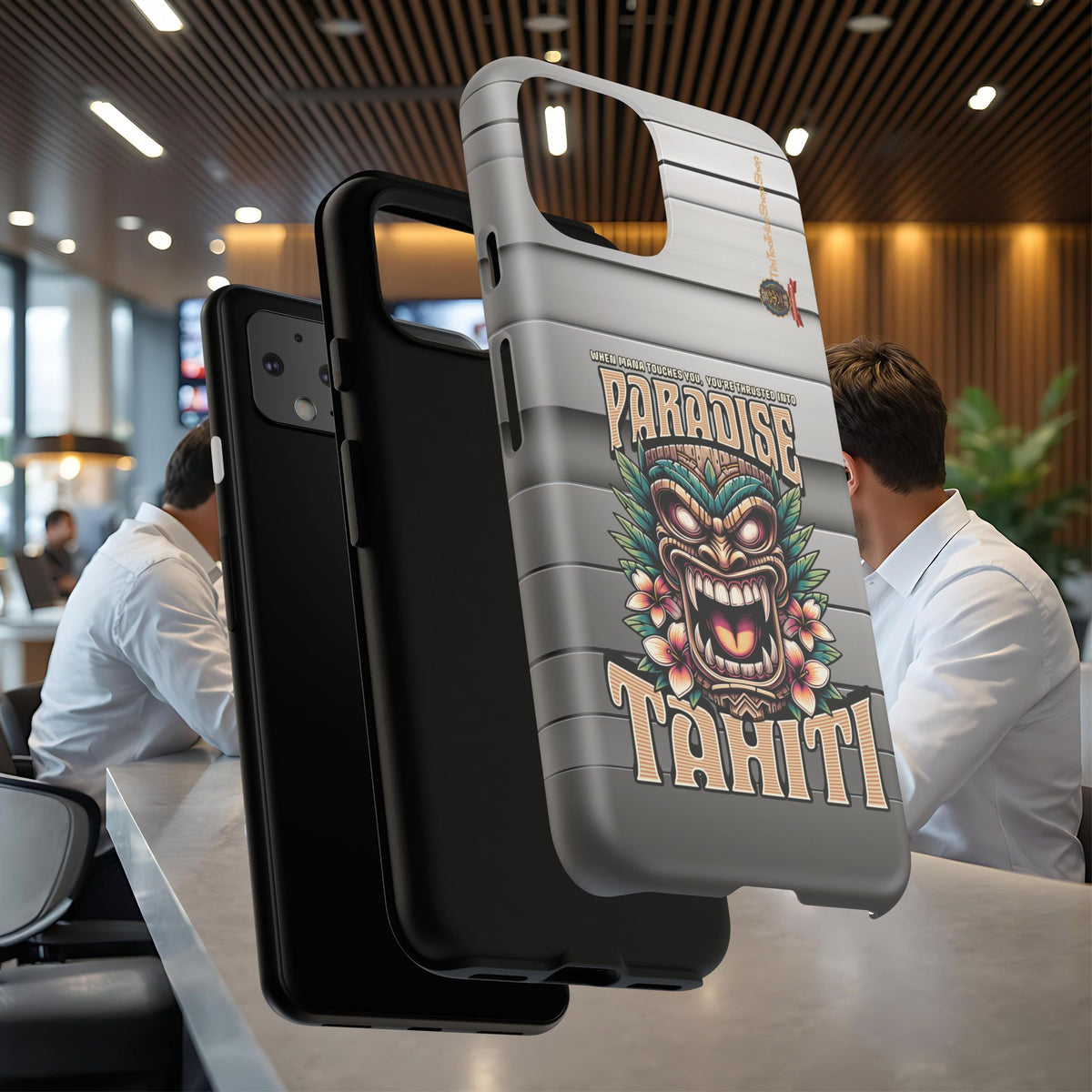 Tahiti – Coque Antichoc Premium Tiki Royal
