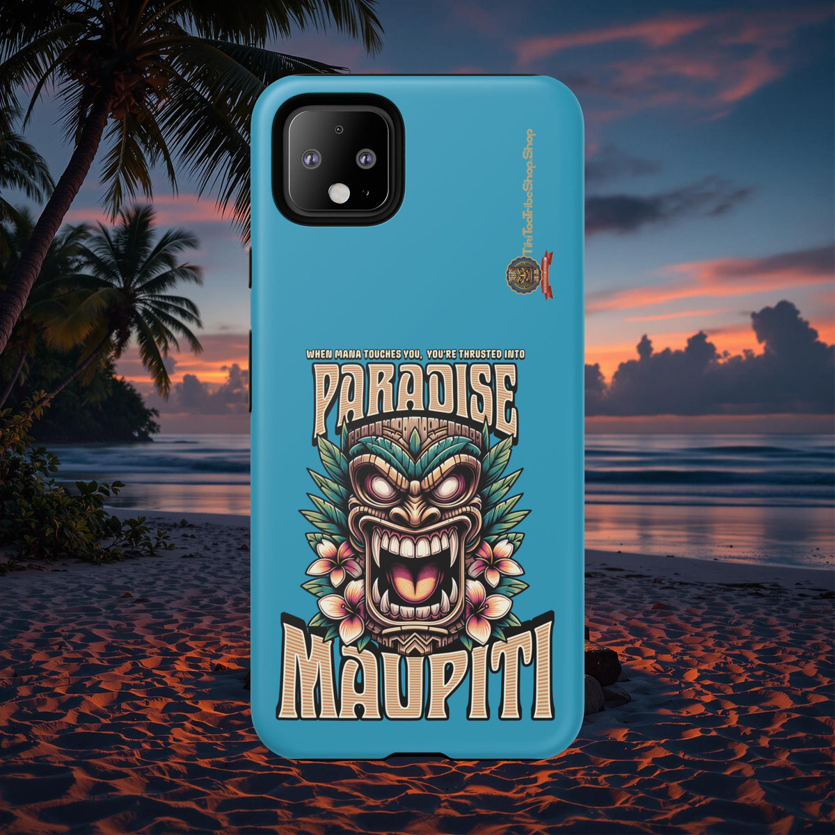 Maupiti Spirit – Coque Tiki Sauvage & Tropicale