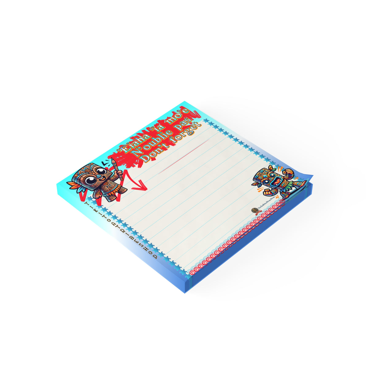 Bloc Notes Adhésif de Tribu 🔥 L'Indispensable de la Mémoire Tribal !