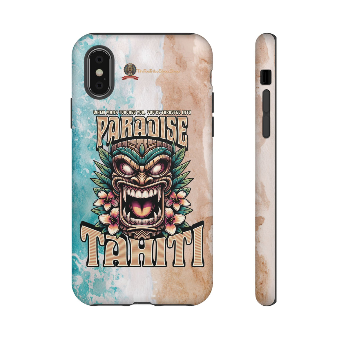 Tahiti – Coque Antichoc Premium Tiki Royal