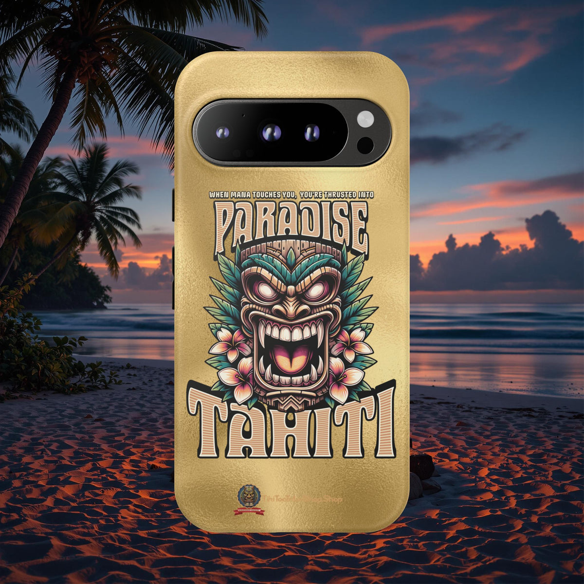 Tahiti – Coque Antichoc Premium Tiki Royal