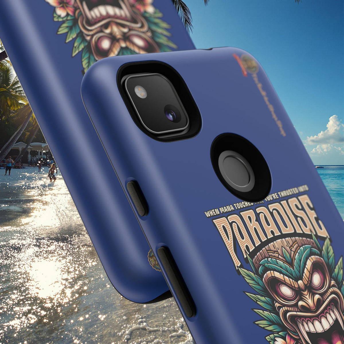 Tahiti – Coque Antichoc Premium Tiki Royal