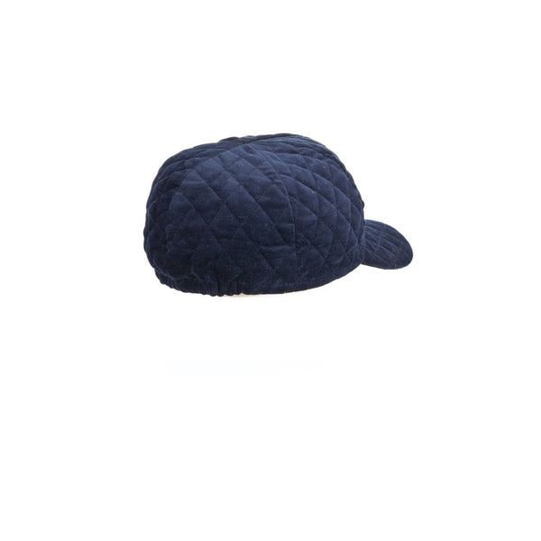 DENNY ROSE CASQUETTE MATELASSÉE BLEUE NAVY - STYLE URBAIN