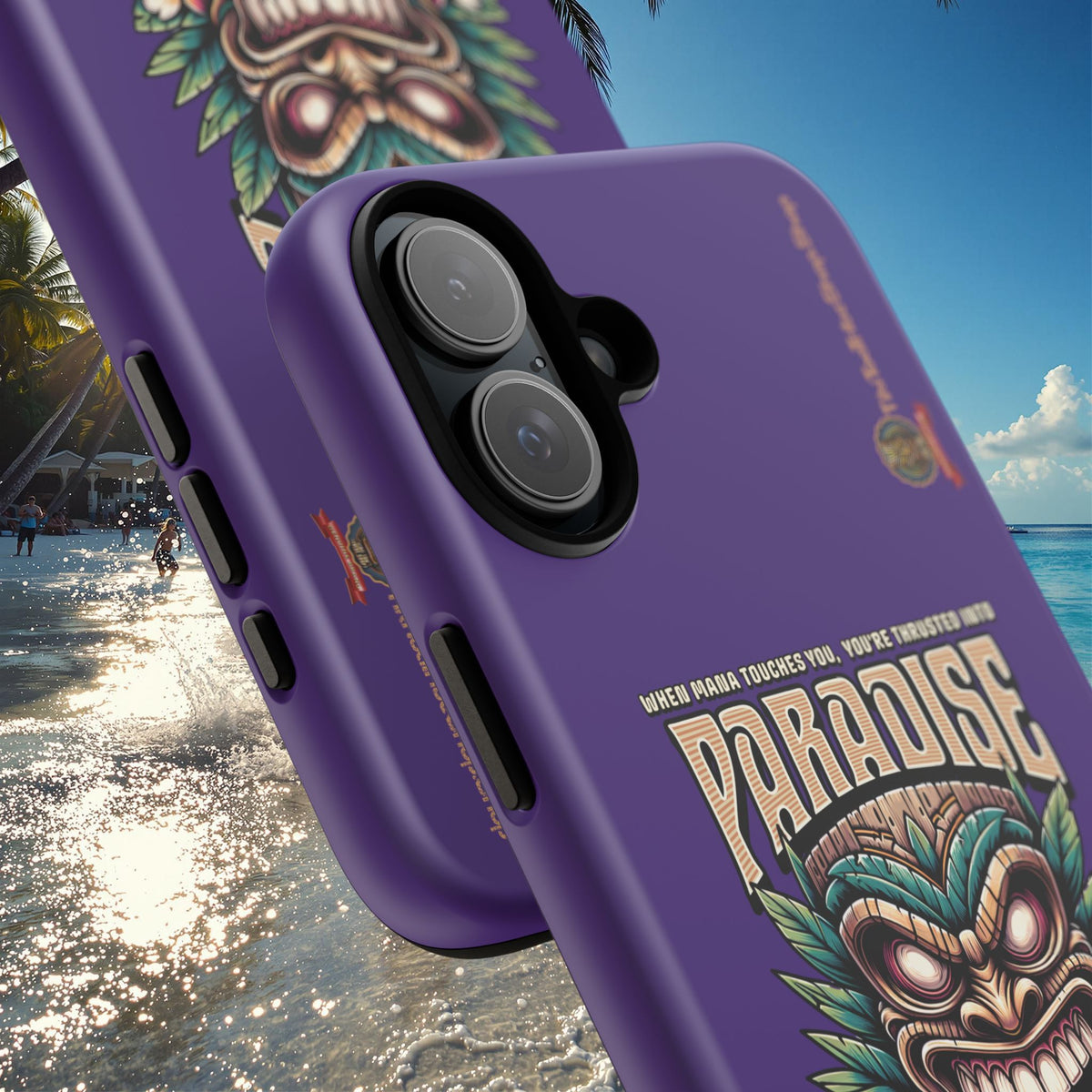 Bora Bora – Coque Antichoc Premium Tiki Élégance