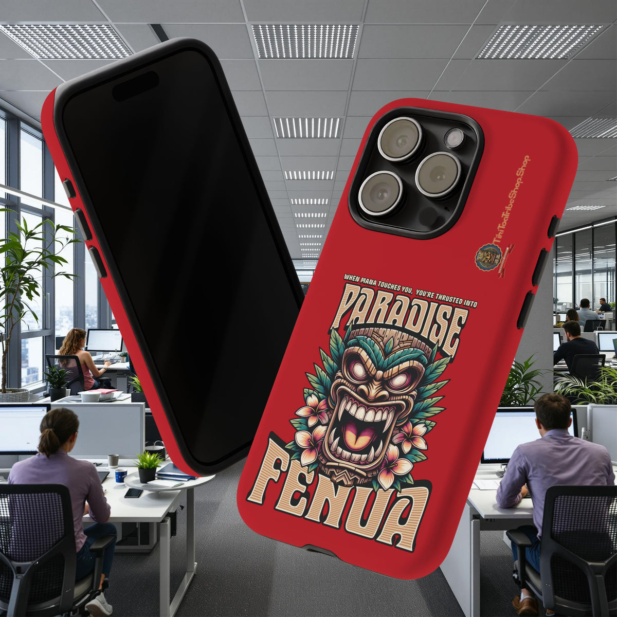 Fenua Guardian – Coque Antichoc Art Polynésien