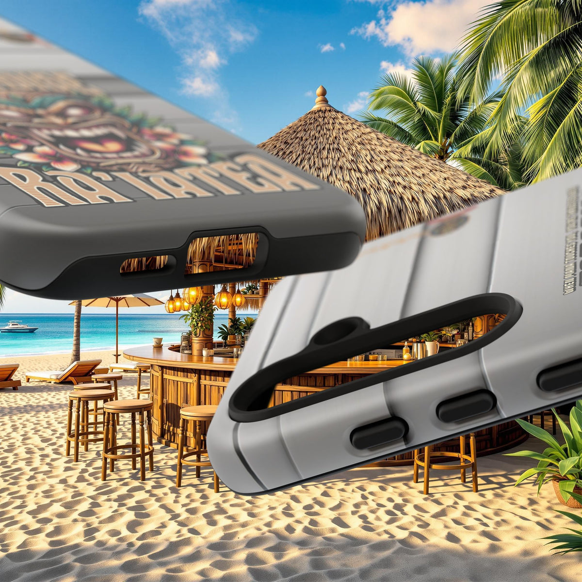 Ra’iatea – Coque Tiki Tribal de Protection Premium