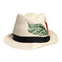 DOLCE &amp; GABBANA - Wide-brimmed floral print hat: casual chic for sunny days.