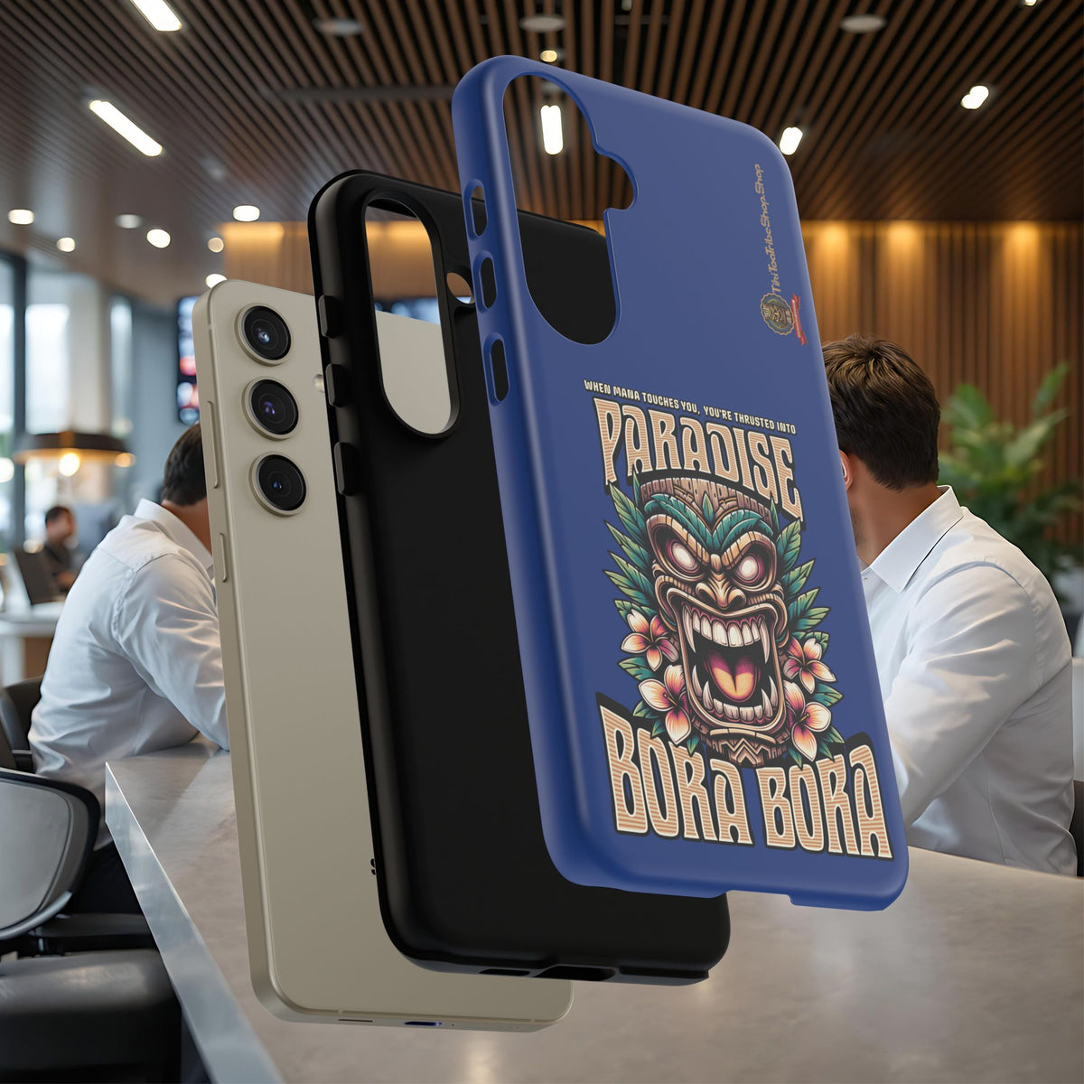 Bora Bora – Coque Antichoc Premium Tiki Élégance
