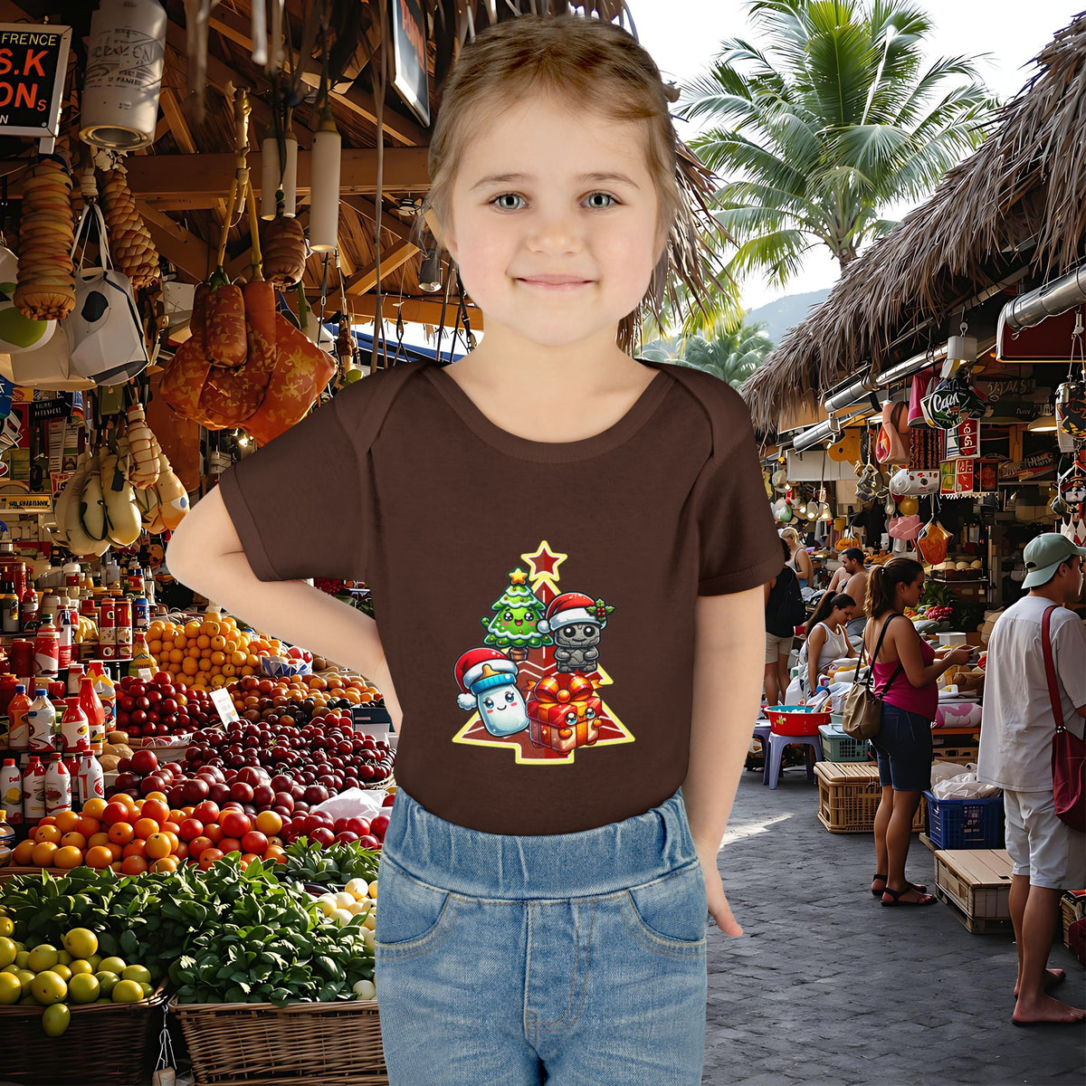 Christmas Mini Tikis, Maxi Joy: Smiles and laughter