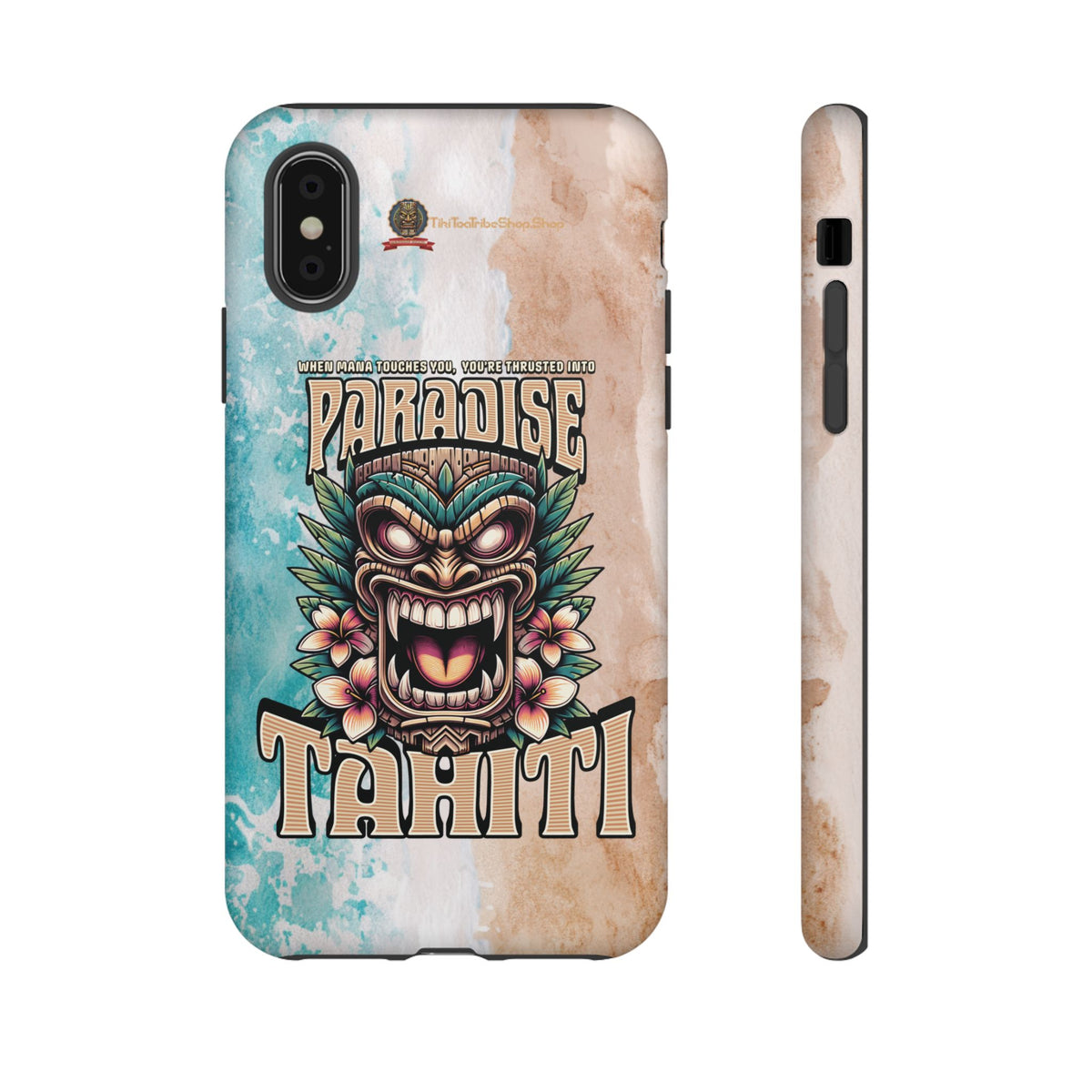 Tahiti – Coque Antichoc Premium Tiki Royal
