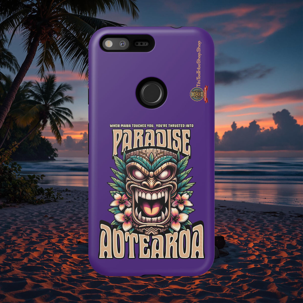 Aotearoa – Tiki Maori &amp; Ancestral Mana Shockproof Case