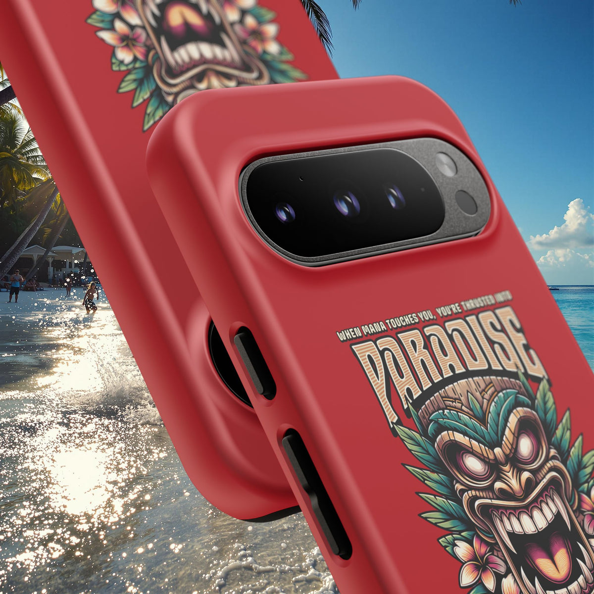 Te Henua Enata – Coque Antichoc Tiki Ancestral & Puissant