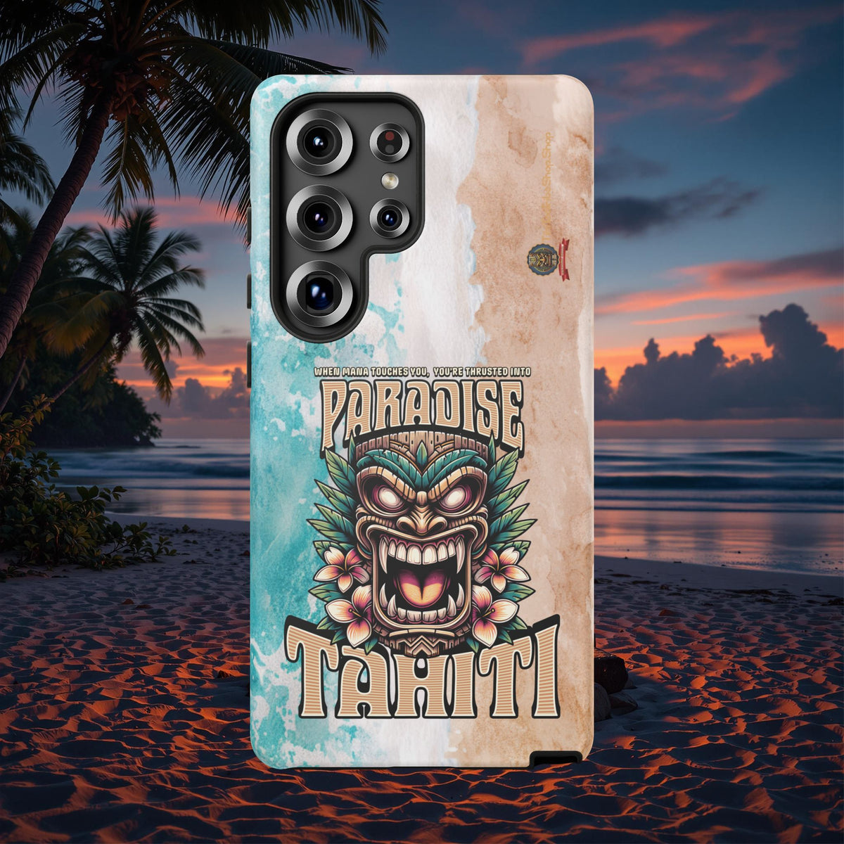 Tahiti – Coque Antichoc Premium Tiki Royal