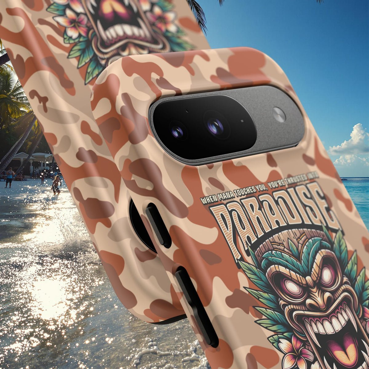Fenua Guardian – Coque Antichoc Art Polynésien