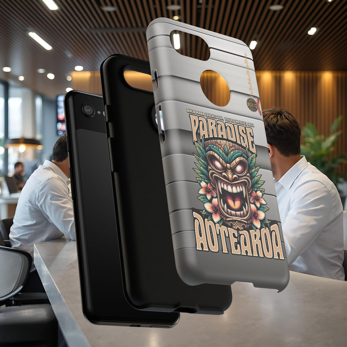 Aotearoa – Tiki Maori &amp; Ancestral Mana Shockproof Case