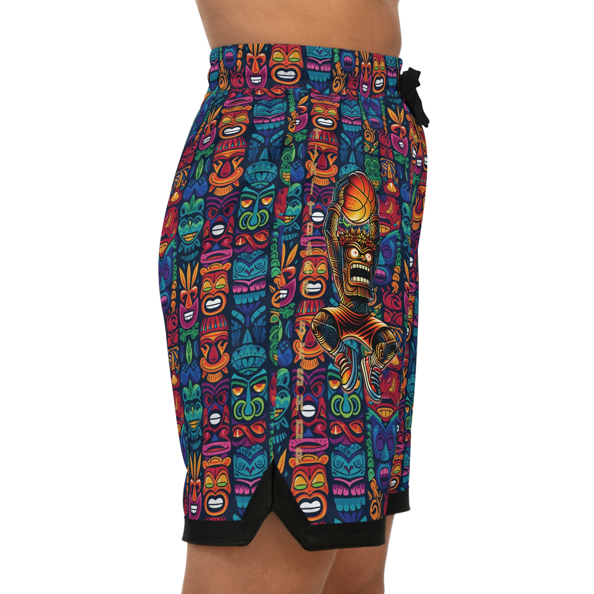 B-BALL SHORTS - The Tikis' Explosion of Colors