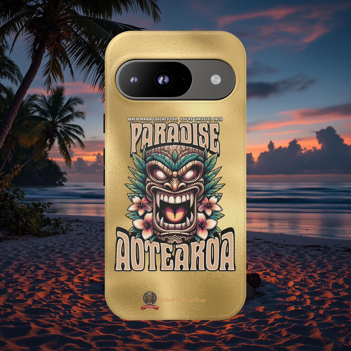 Aotearoa – Tiki Maori &amp; Ancestral Mana Shockproof Case