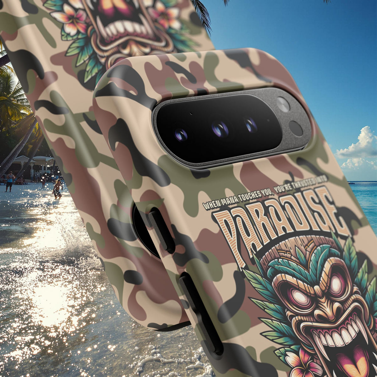 Fenua Guardian – Coque Antichoc Art Polynésien