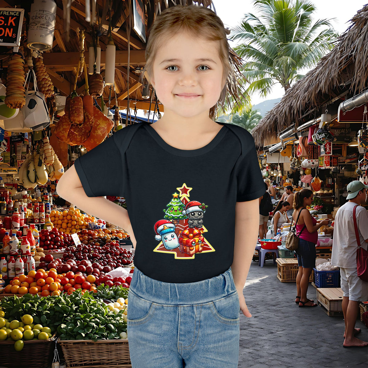 Christmas Mini Tikis, Maxi Joy: Smiles and laughter