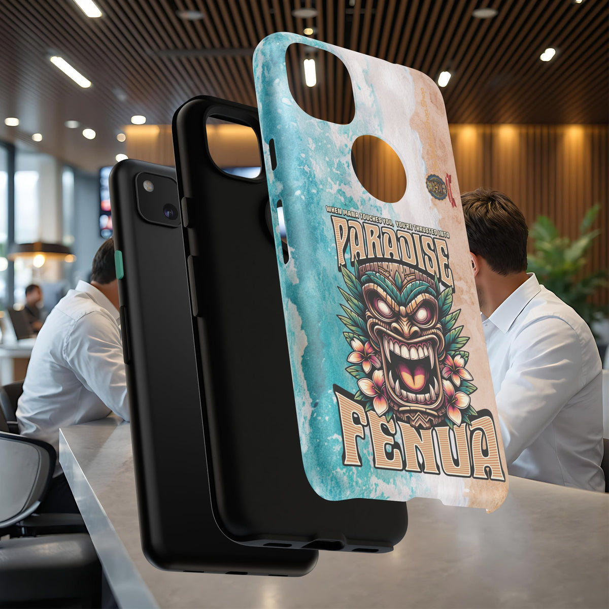 Fenua Guardian – Coque Antichoc Art Polynésien