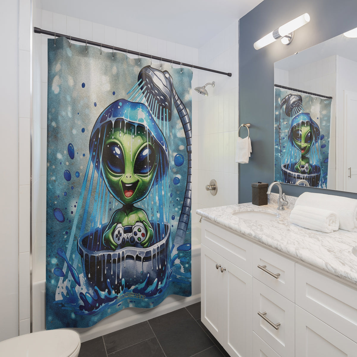 Rideau de Douche Tiki Toa