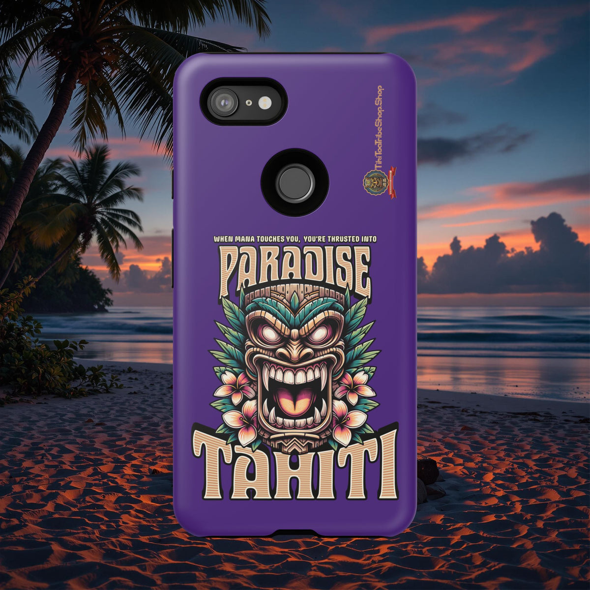 Tahiti – Coque Antichoc Premium Tiki Royal