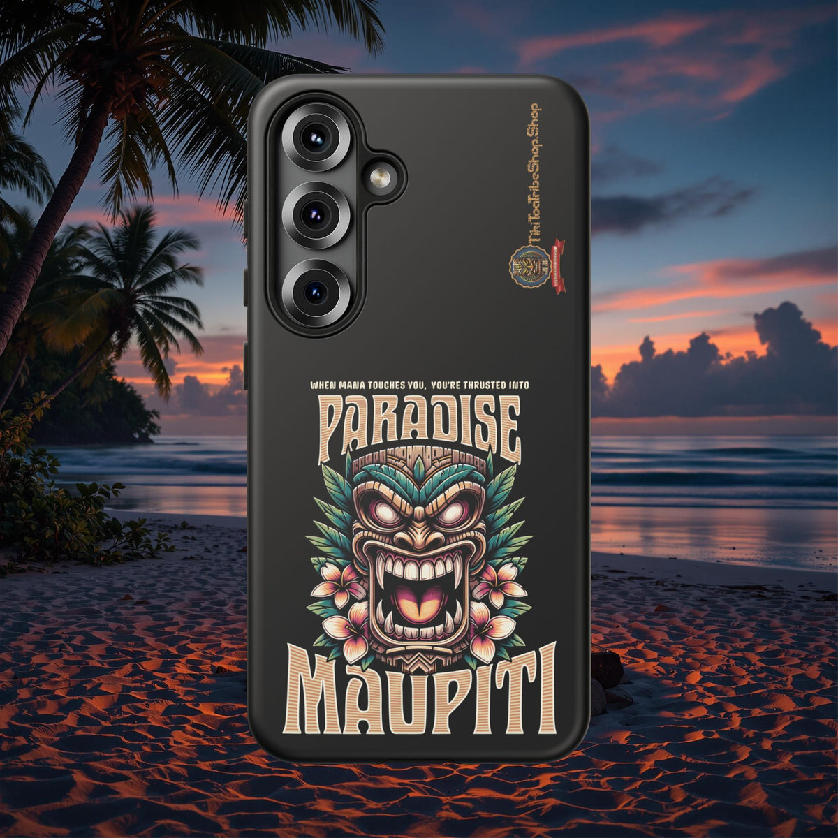 Maupiti Spirit – Coque Tiki Sauvage & Tropicale