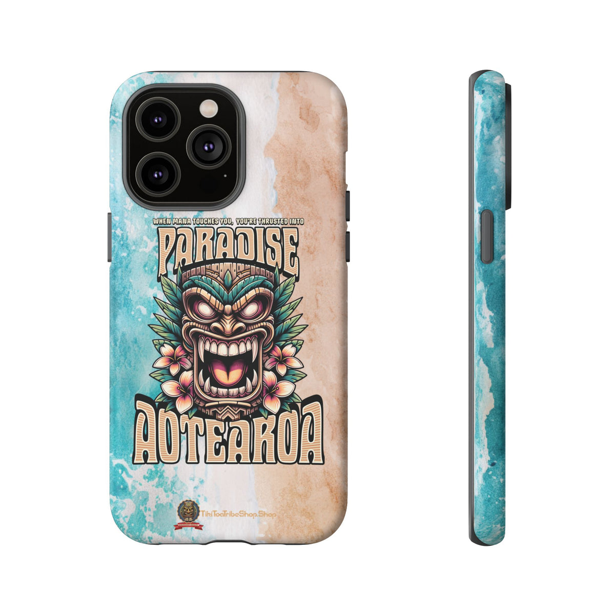 Aotearoa – Coque Antichoc Tiki Maori & Mana Ancestral