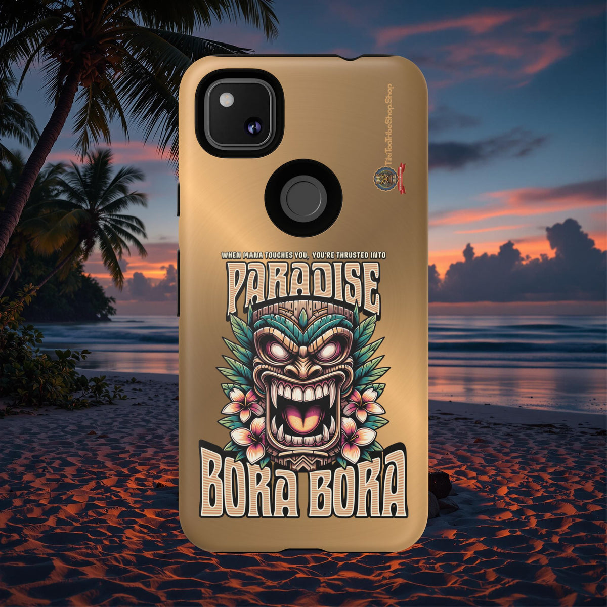 Bora Bora – Coque Antichoc Premium Tiki Élégance