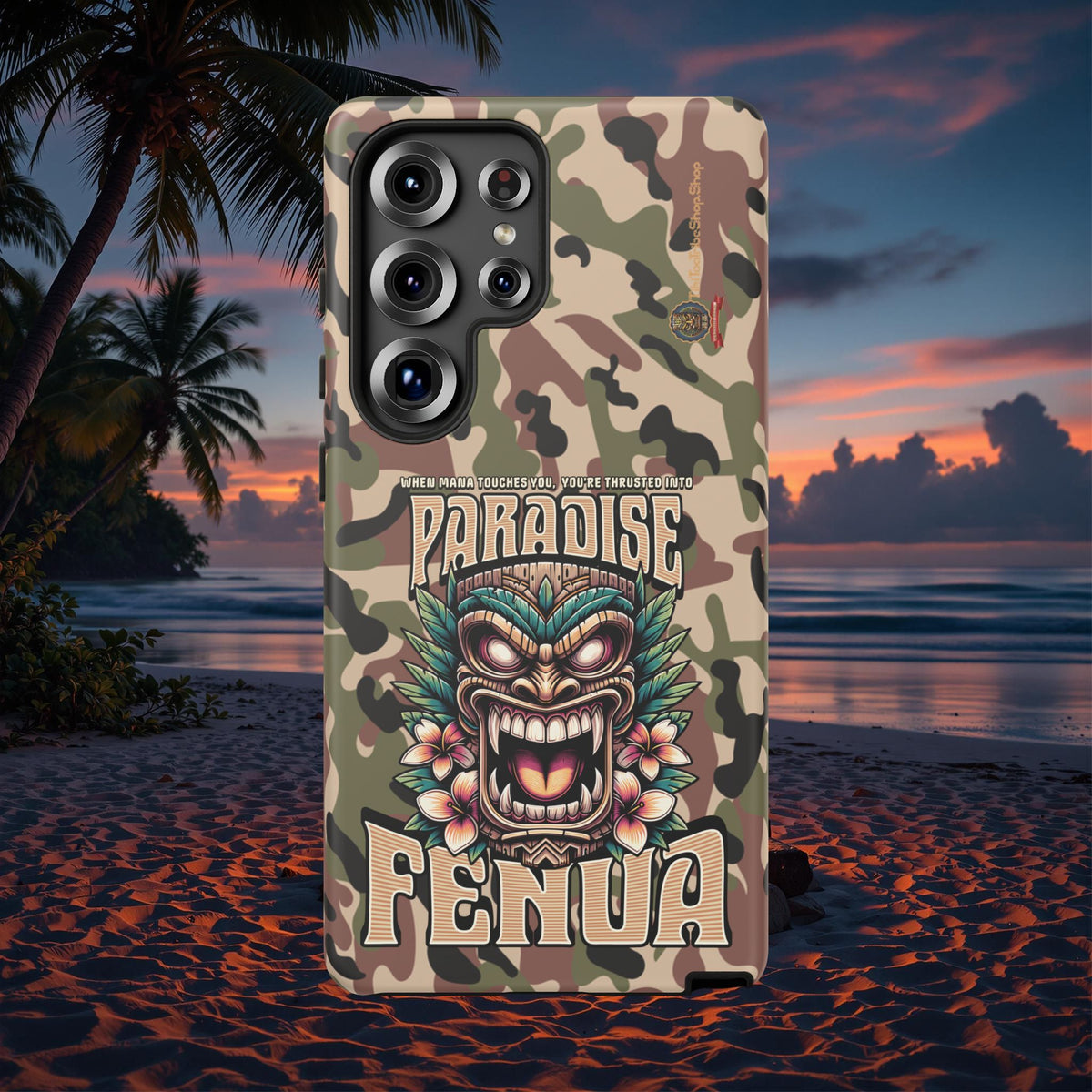 Fenua Guardian – Coque Antichoc Art Polynésien