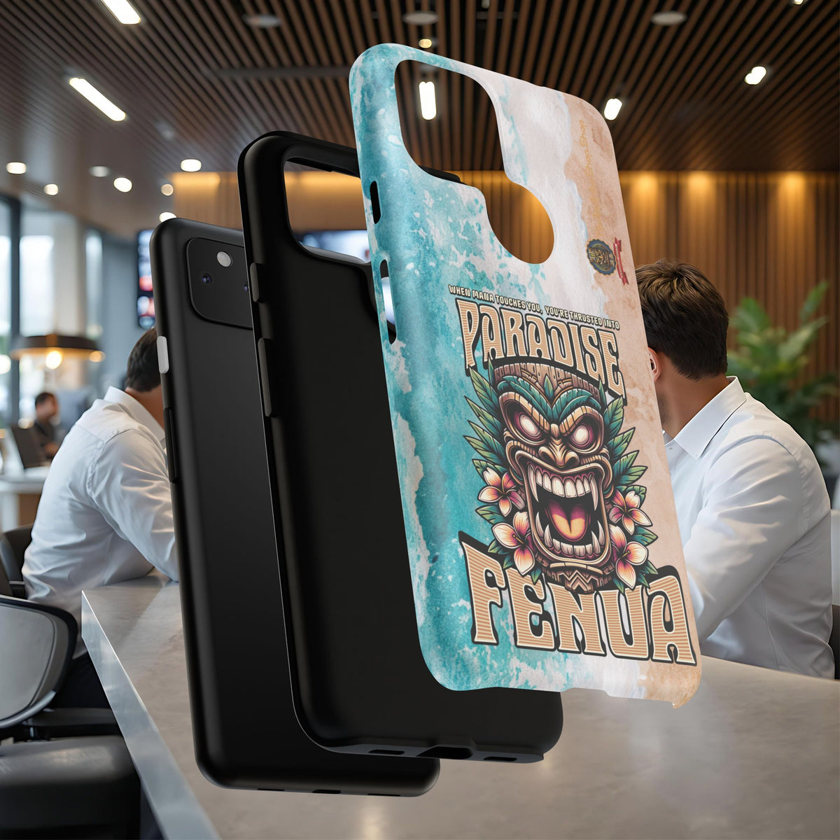 Fenua Guardian – Coque Antichoc Art Polynésien