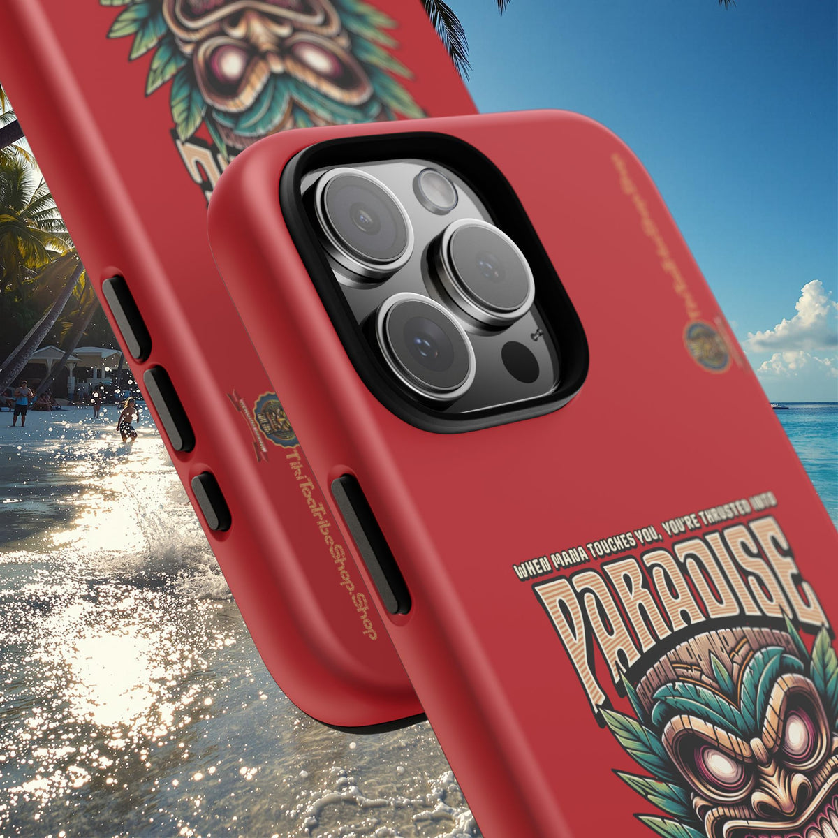 Bora Bora – Coque Antichoc Premium Tiki Élégance