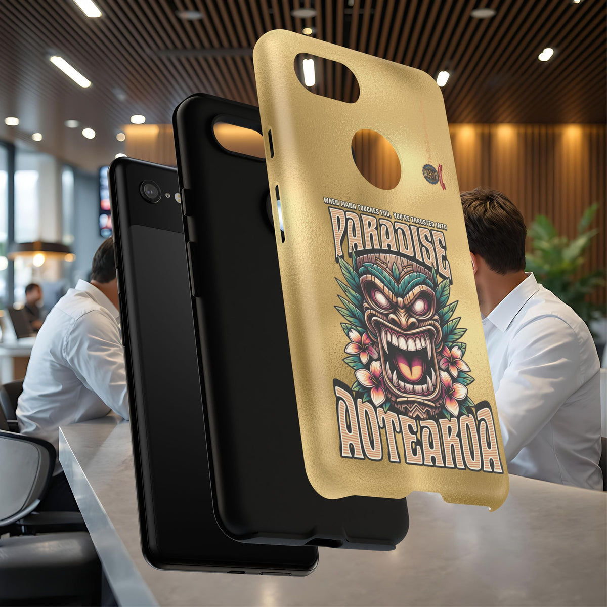 Aotearoa – Tiki Maori &amp; Ancestral Mana Shockproof Case