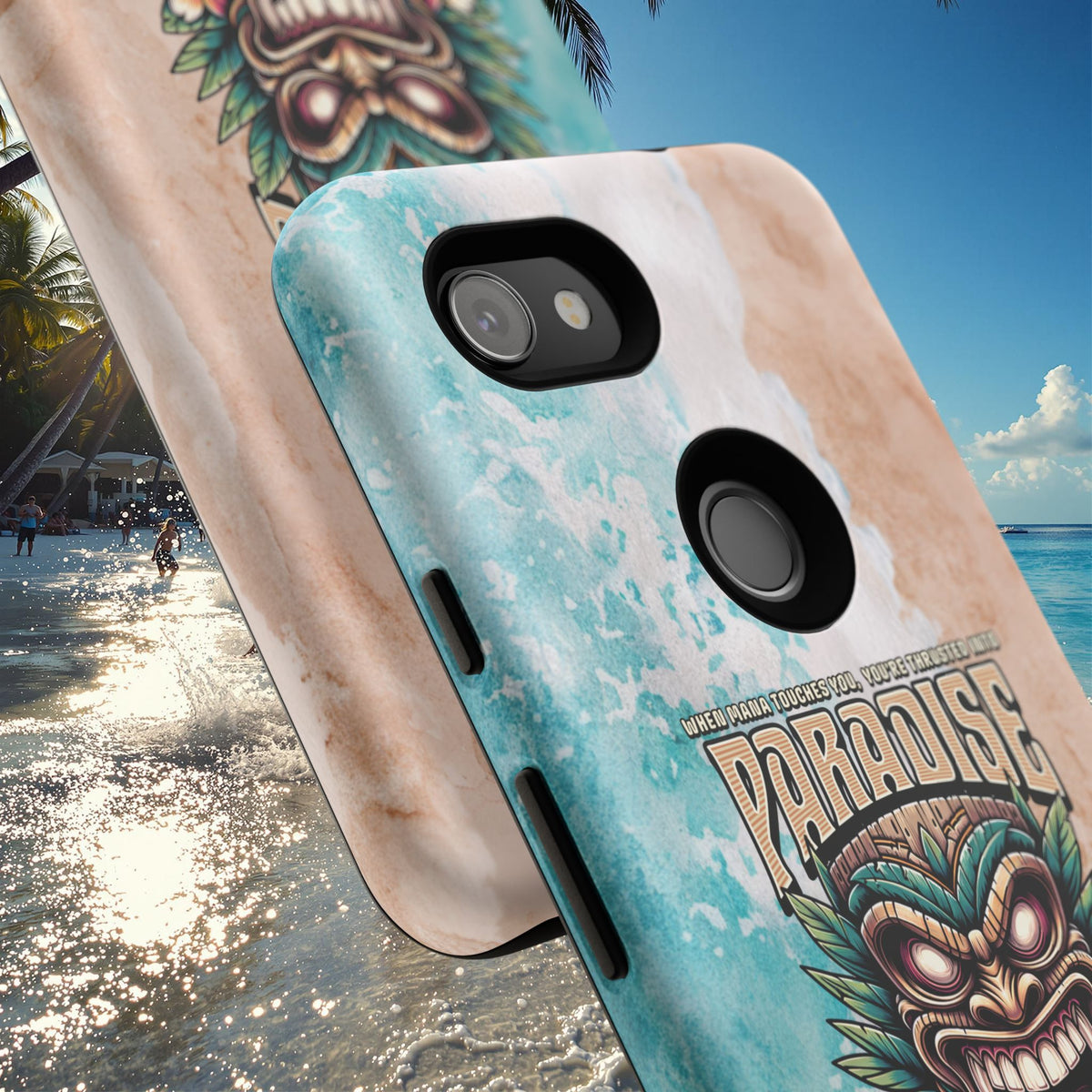 Aotearoa – Coque Antichoc Tiki Maori & Mana Ancestral