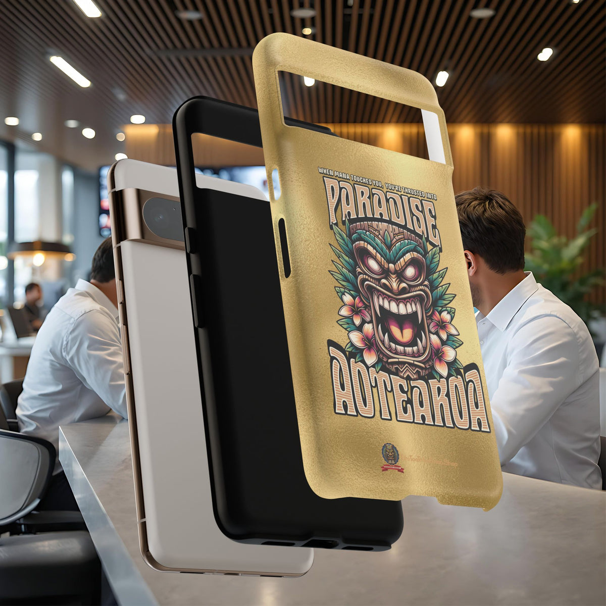 Aotearoa – Tiki Maori &amp; Ancestral Mana Shockproof Case