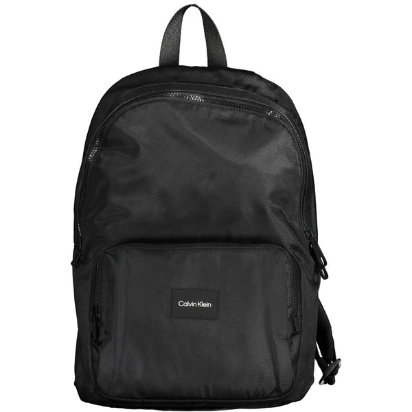 CALVIN KLEIN Black Bold Logo Backpack