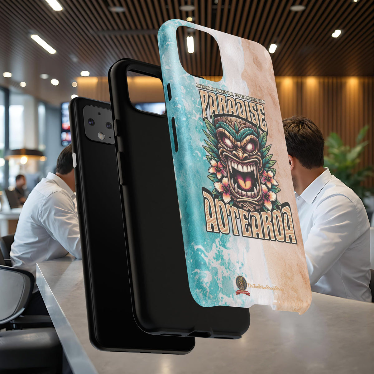 Aotearoa – Coque Antichoc Tiki Maori & Mana Ancestral
