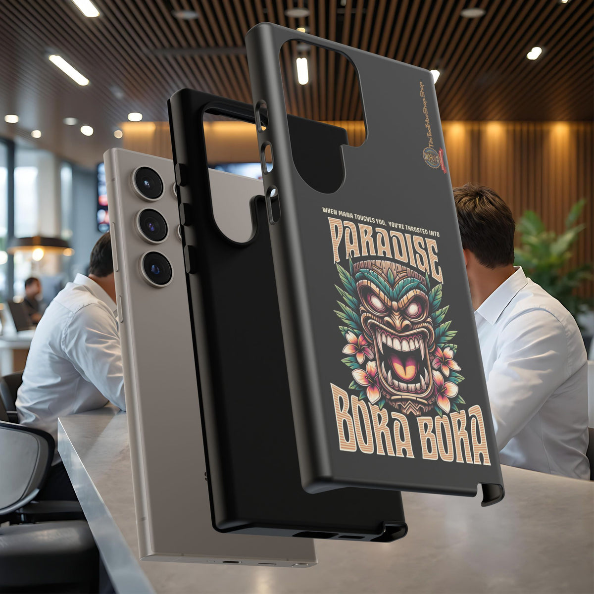 Bora Bora – Premium Tiki Elegance Shockproof Case
