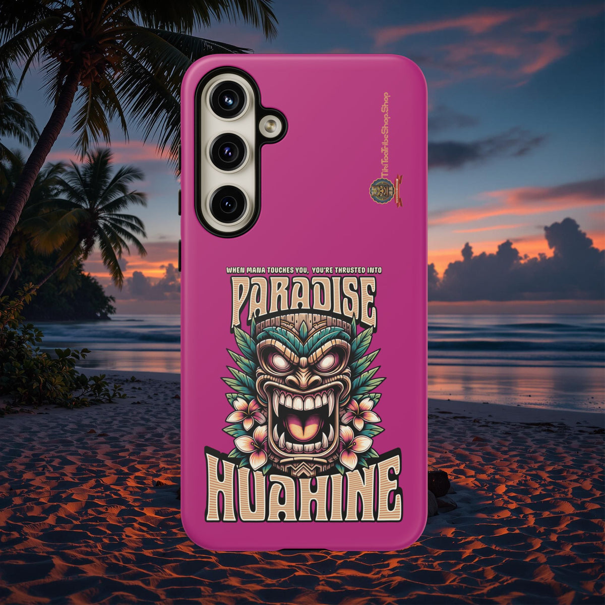 Huahine – Coque Antichoc Premium Tiki Fenua