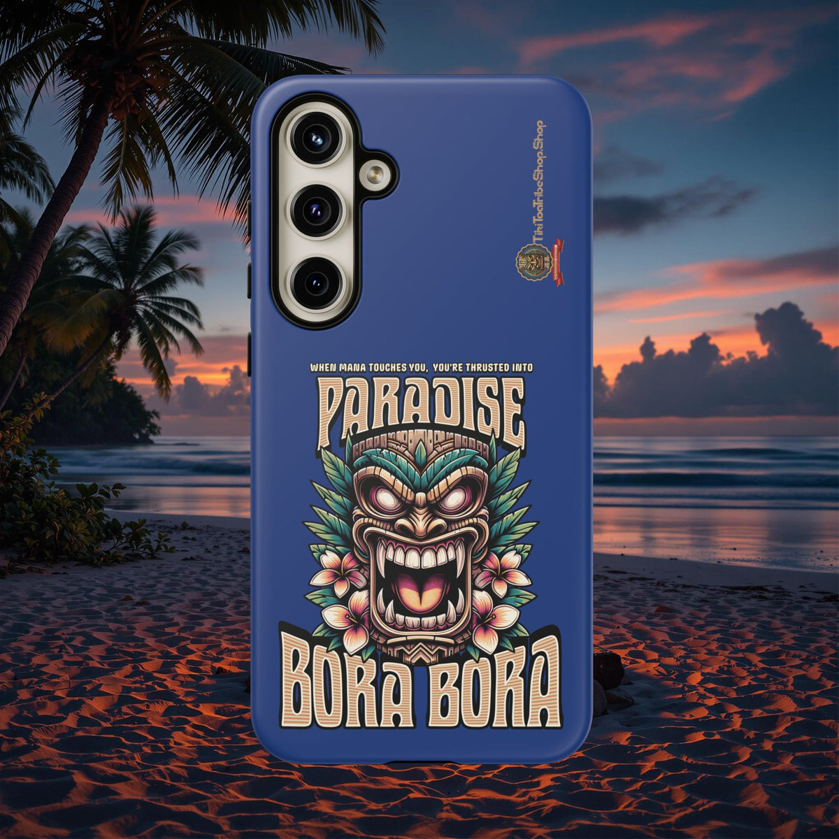Bora Bora – Coque Antichoc Premium Tiki Élégance