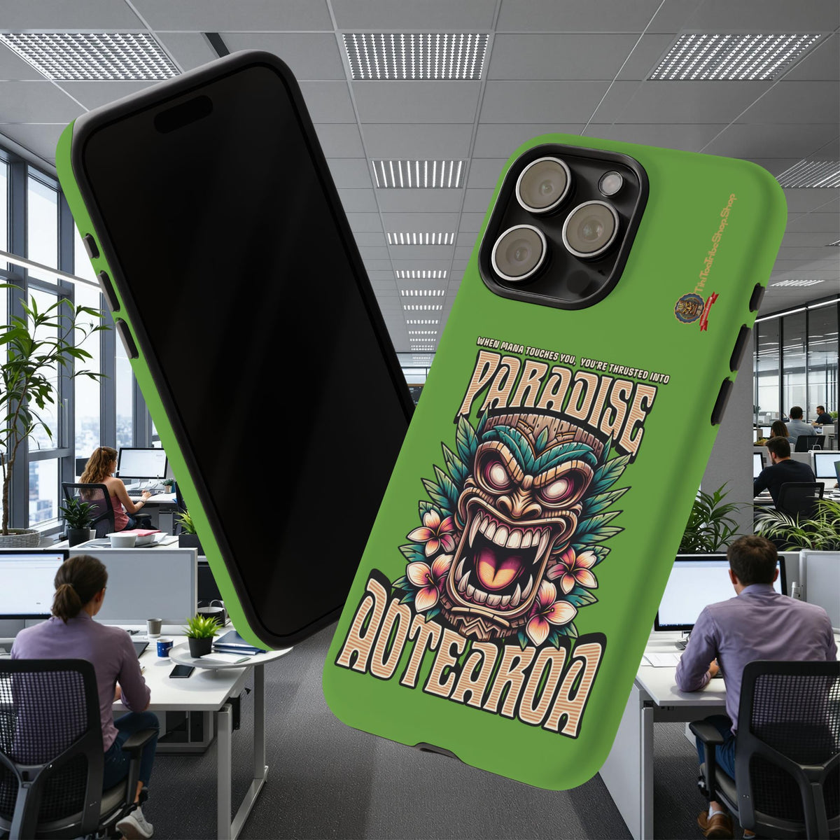 Aotearoa Raw Energy Premium Shockproof Case 🔥