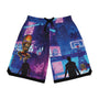 SHORTS B-BALL - NÉON GLOW : LA RUE S'ENFLAMME