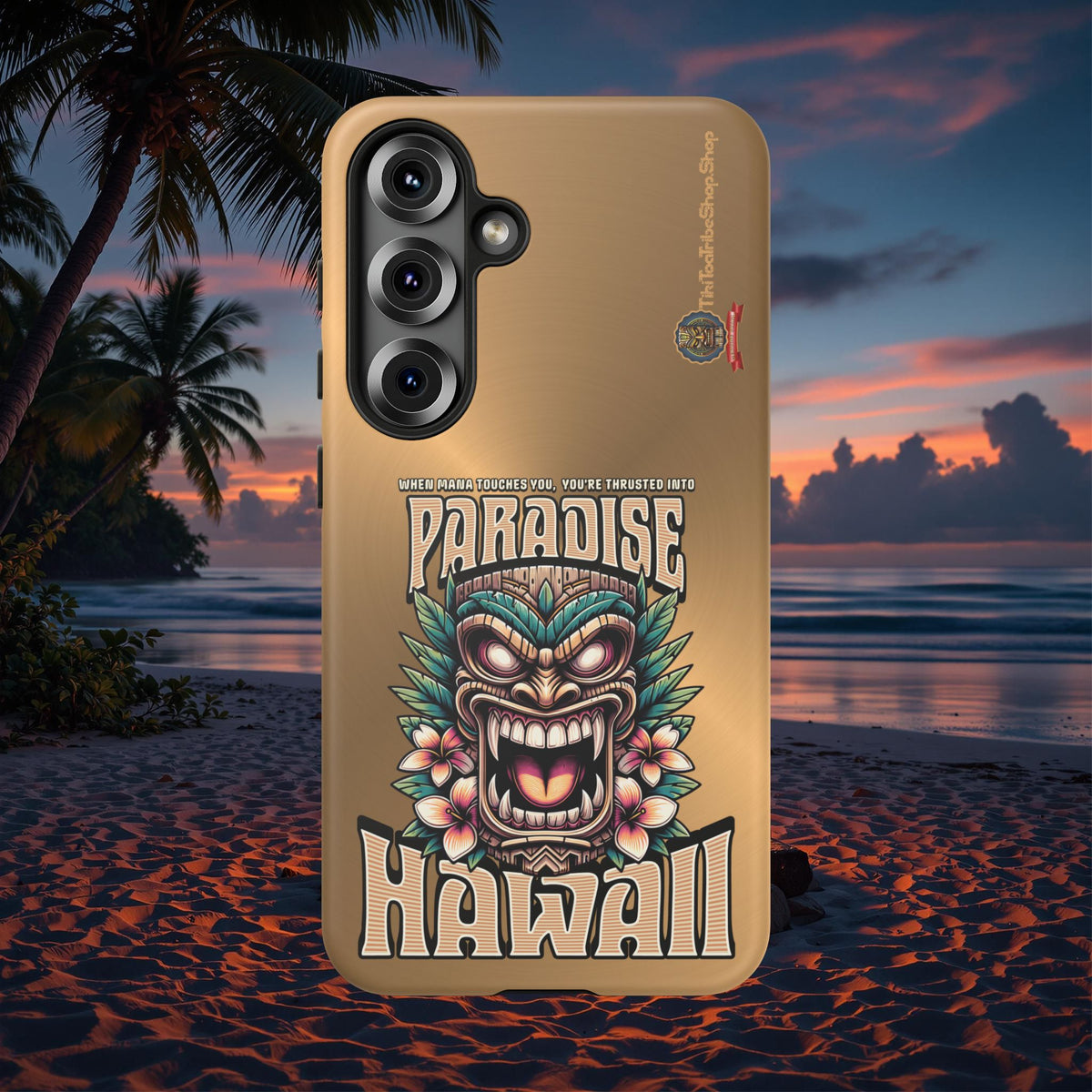 Hawaii – Coque Antichoc Premium Tiki Mana